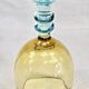 6 old two-tone George Sand wine glasses