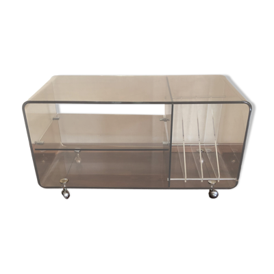 Meuble vinyles designer Michel Dumas pour Roche Bobois
