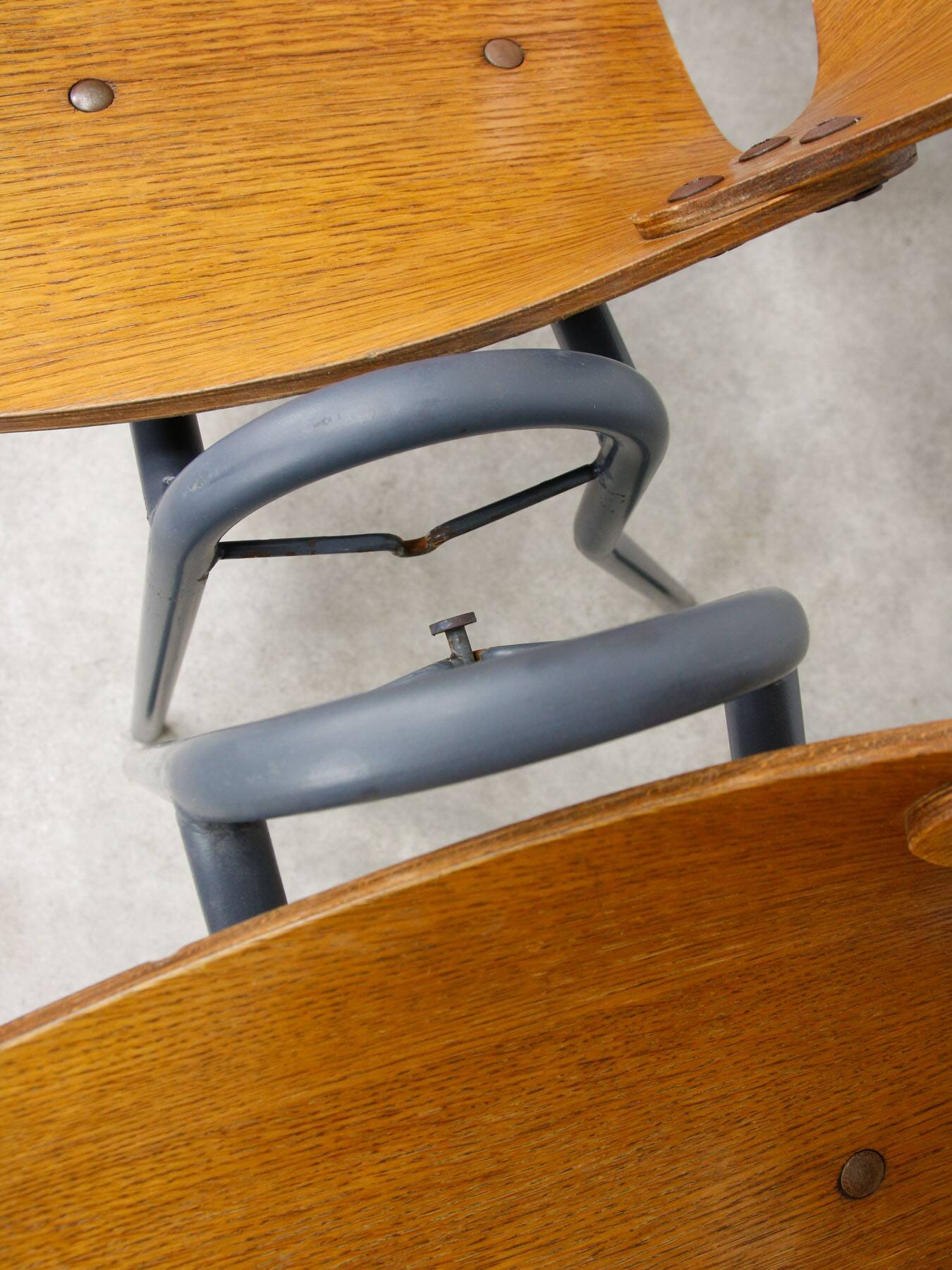 Linking Shell Chairs by Niko Kralj for Stol Kamnik, 1970s