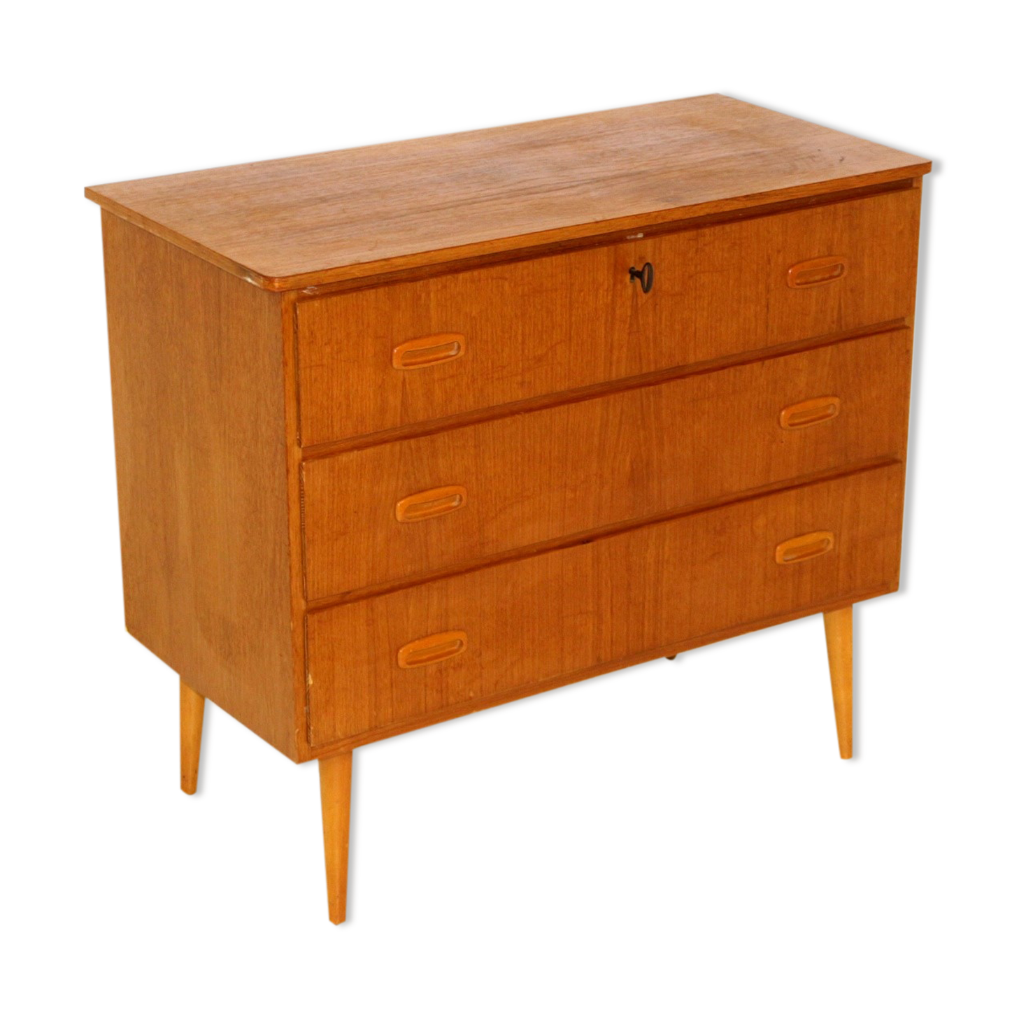 Commode scandinave en teck, Suède, 1960