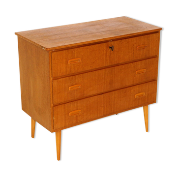 Scandinavian teak dresser, Sweden, 1960