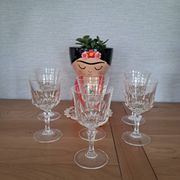 6 verres à vin blanc en cristal d arques Modèle Germain