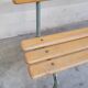Banc d'école maternelle enfant fabrication 1950