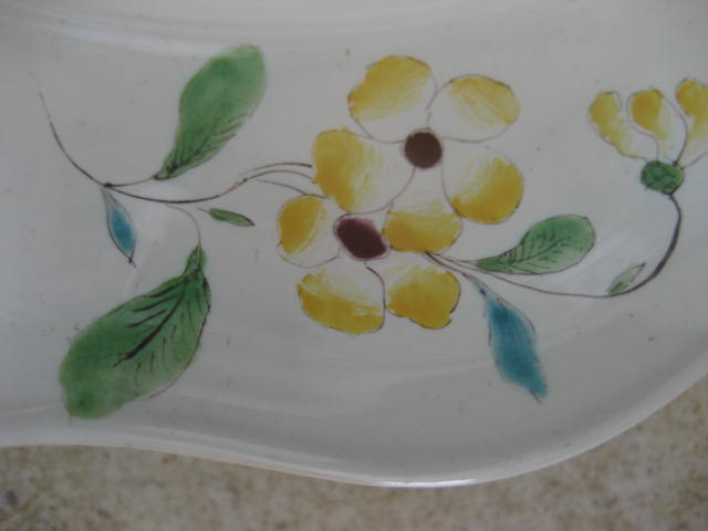 Plate Strasbourg Joseph- Hannong XVIII century