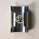 70s chrome wall light