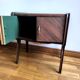 Small vintage upcycled side table