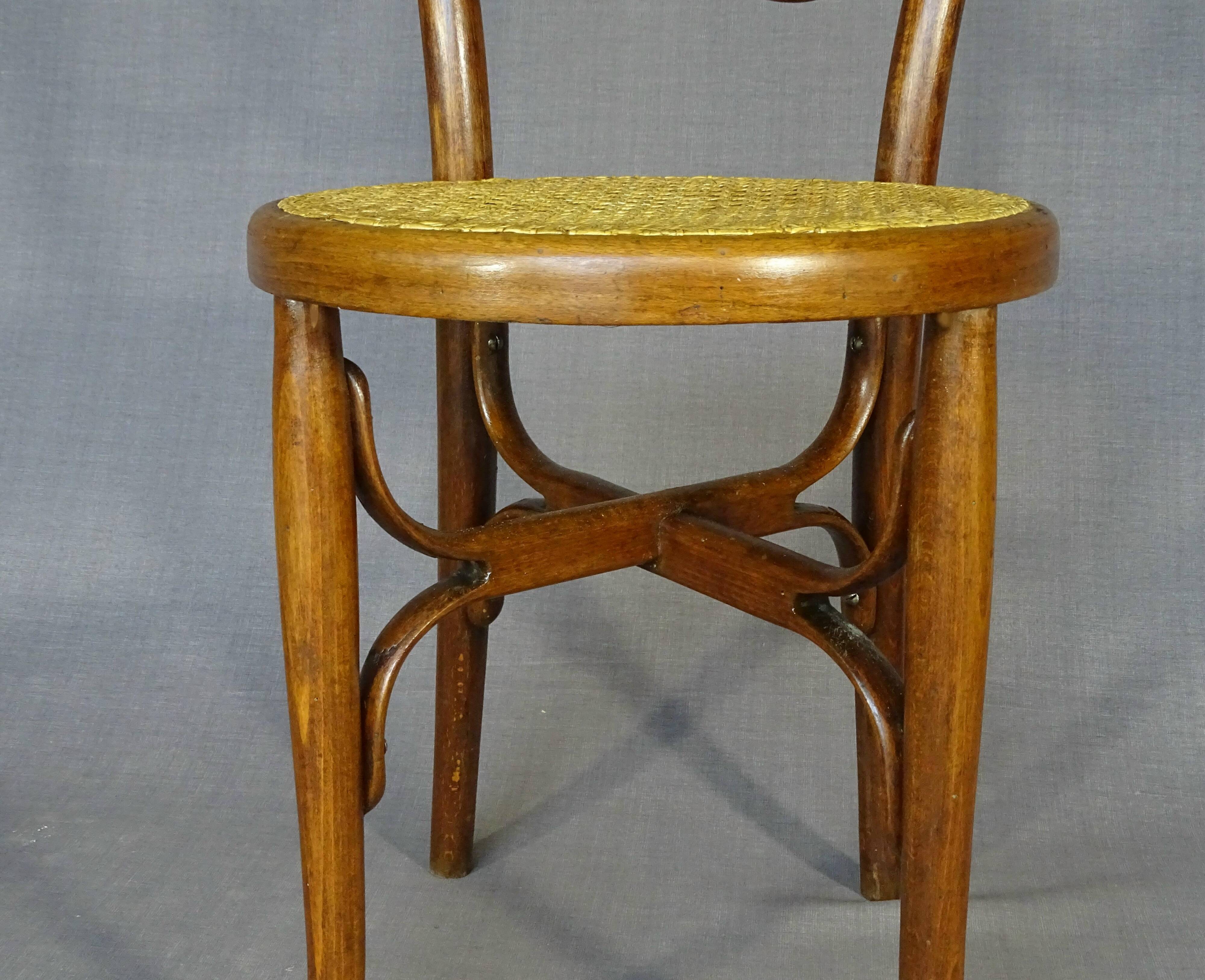 Bistro chair by Luis Suay, Valencia, 1920 - Not Thonet -