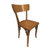 Chaise ancienne bistrot style baumann années 70