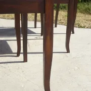 Chaises Art Déco restaurées, lot de 6