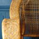 Rattan armchair in the style of Kay Fisker for R. Wengler. Danish work from the 1960s.