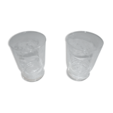 Set de 2 verres à thé