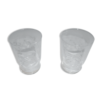Set de 2 verres à thé