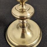 Skultuna's polished brass candlestick