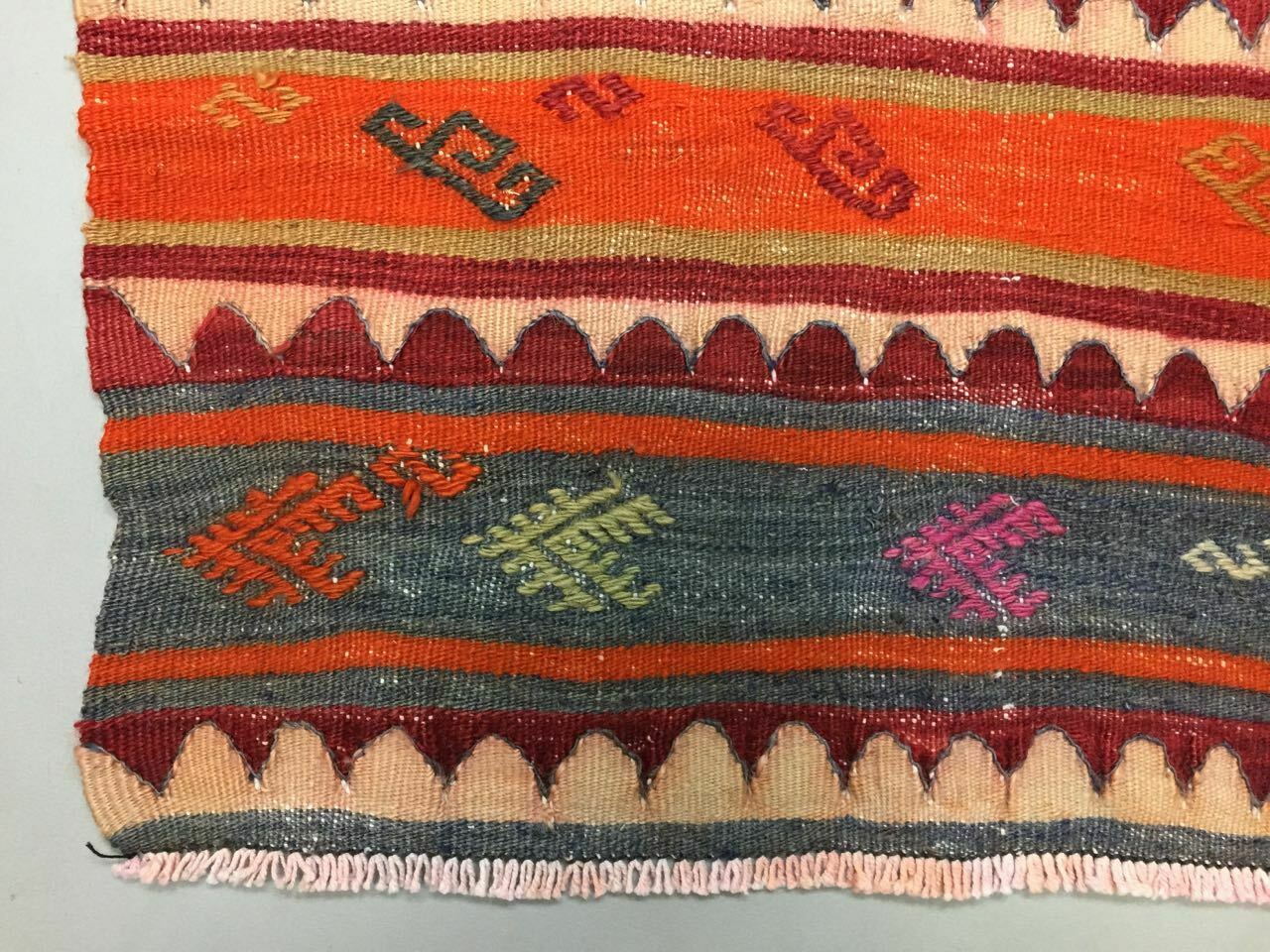 Turkish kilim runner 202x90 cm