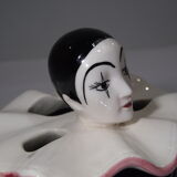 Pierrot earthenware /bathroom accessory/vintage