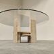 Vintage coffee table by Willy Ballez, 1970s