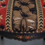 Set of 4 antique French Napoleon III chairs inlaid with mother-of-pearl