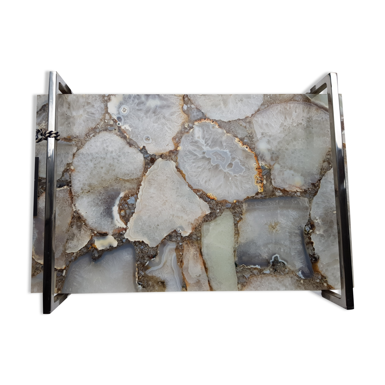 Decorative top in Agate stone