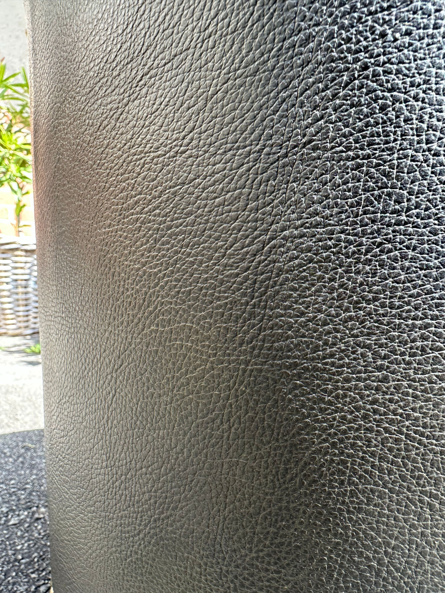 Chesterfield Pouf Stool – Restored 1920 Frame
