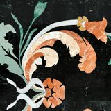 Coffee table in Pietra Dura technique.