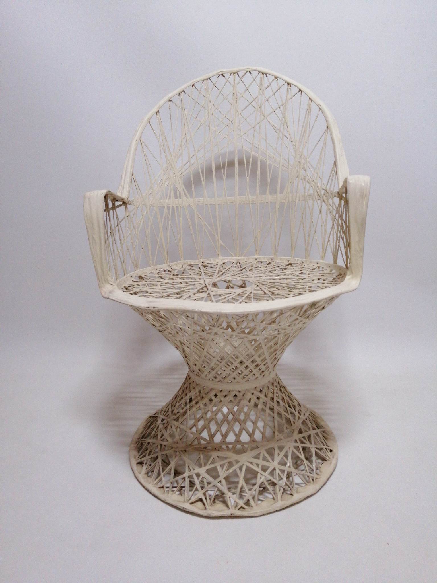 Set of four garden chairs 1960s.