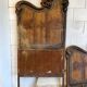 Pair of Art Nouveau cast iron headboards, Italy circa 1900