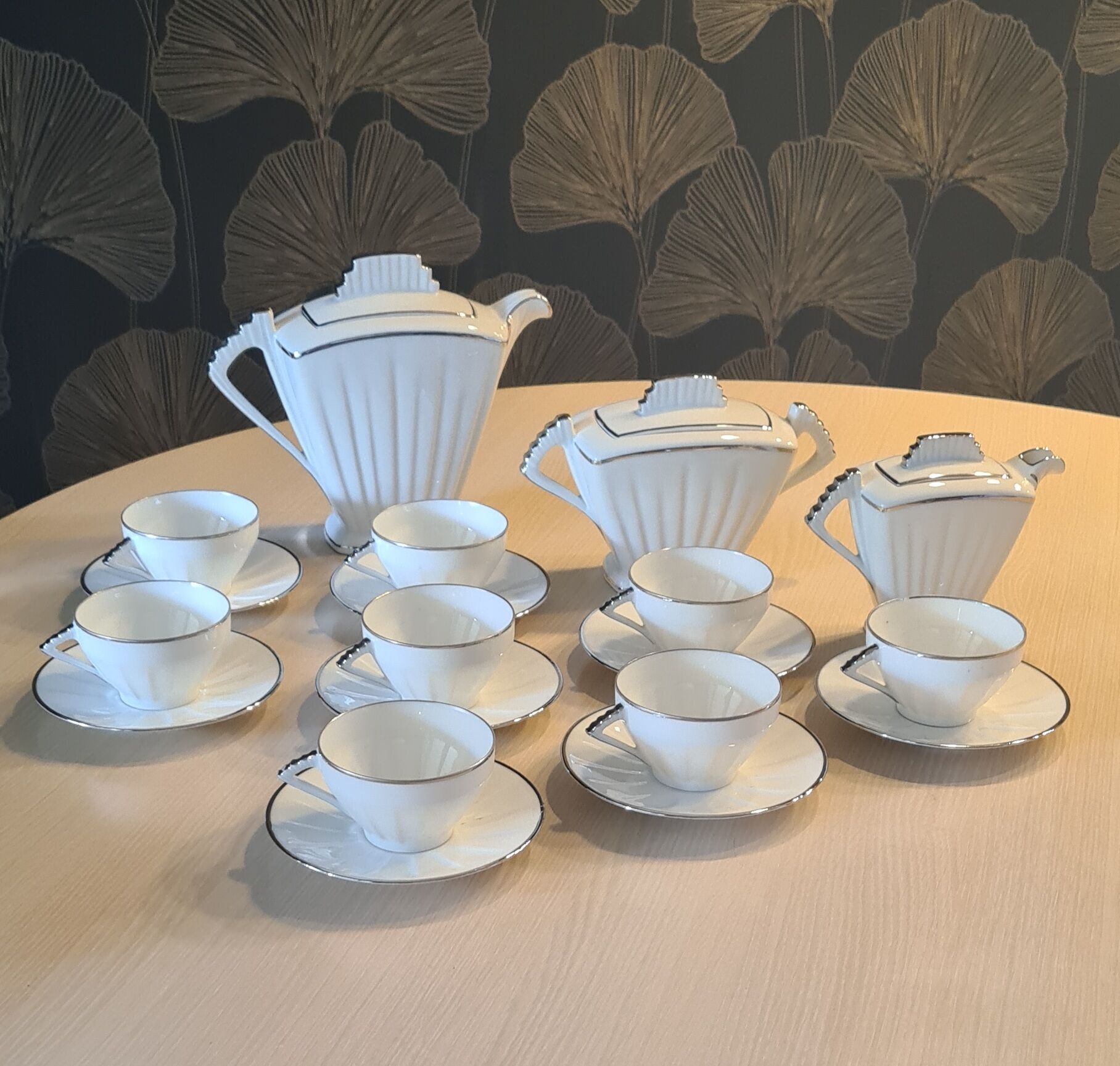 Limoges porcelain tea service 1920
