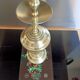 Golden bronze candlesticks