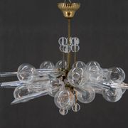 Extraordinary Art and Design Chandelier by Rene Roubicek, 1960s