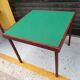 Table de bridge vintage pliante