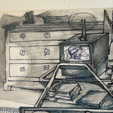 Interior scene by Martin