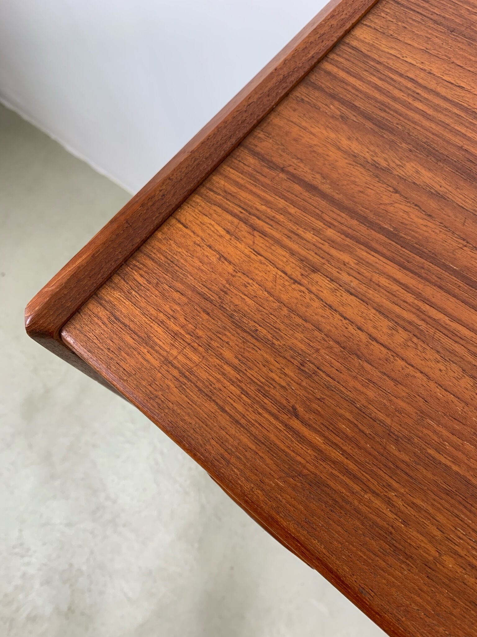 Danish teak chest of drawers tallboy midcentury 1960s