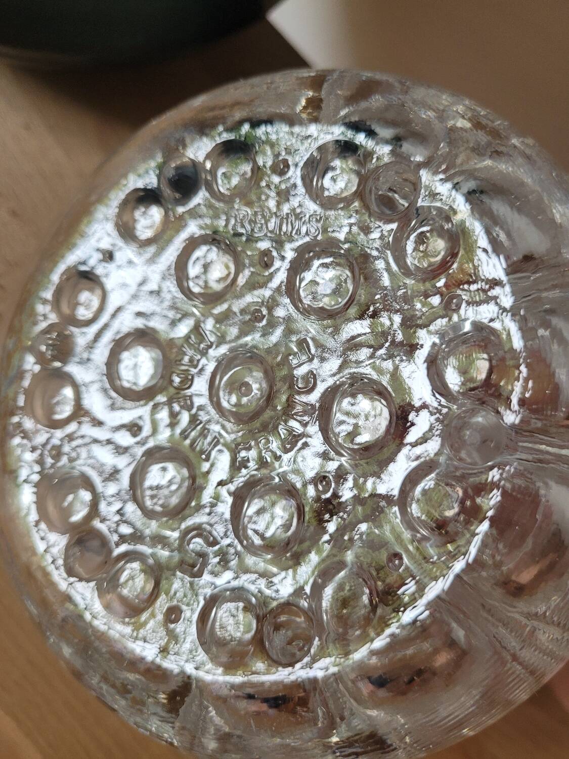 Reims glass flower pick