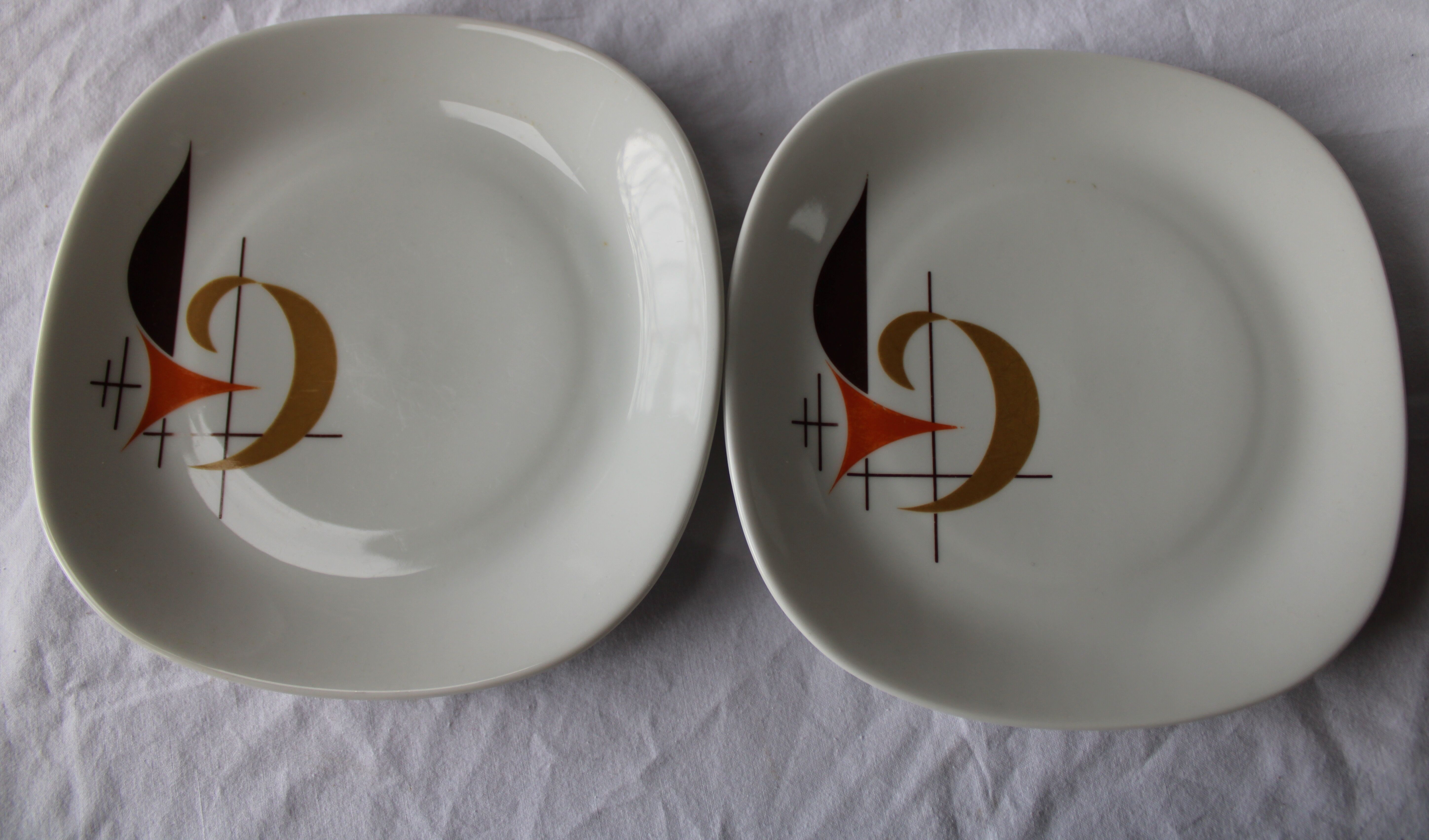 Dessert plates SCHIRNDING BAVARIA vintage
