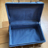 Wicker suitcase