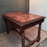 Table bureau style Louis XIII