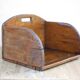 Wooden shelf, washerwoman's box, trade furniture, folk art