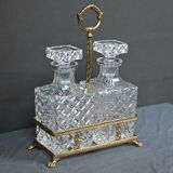 Bronze and Crystal Liquor Cabinet – Late 19th Century