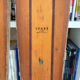 Pair of vintage wooden skis "Reflex"