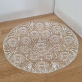 Coupe à fruits en verre moulé