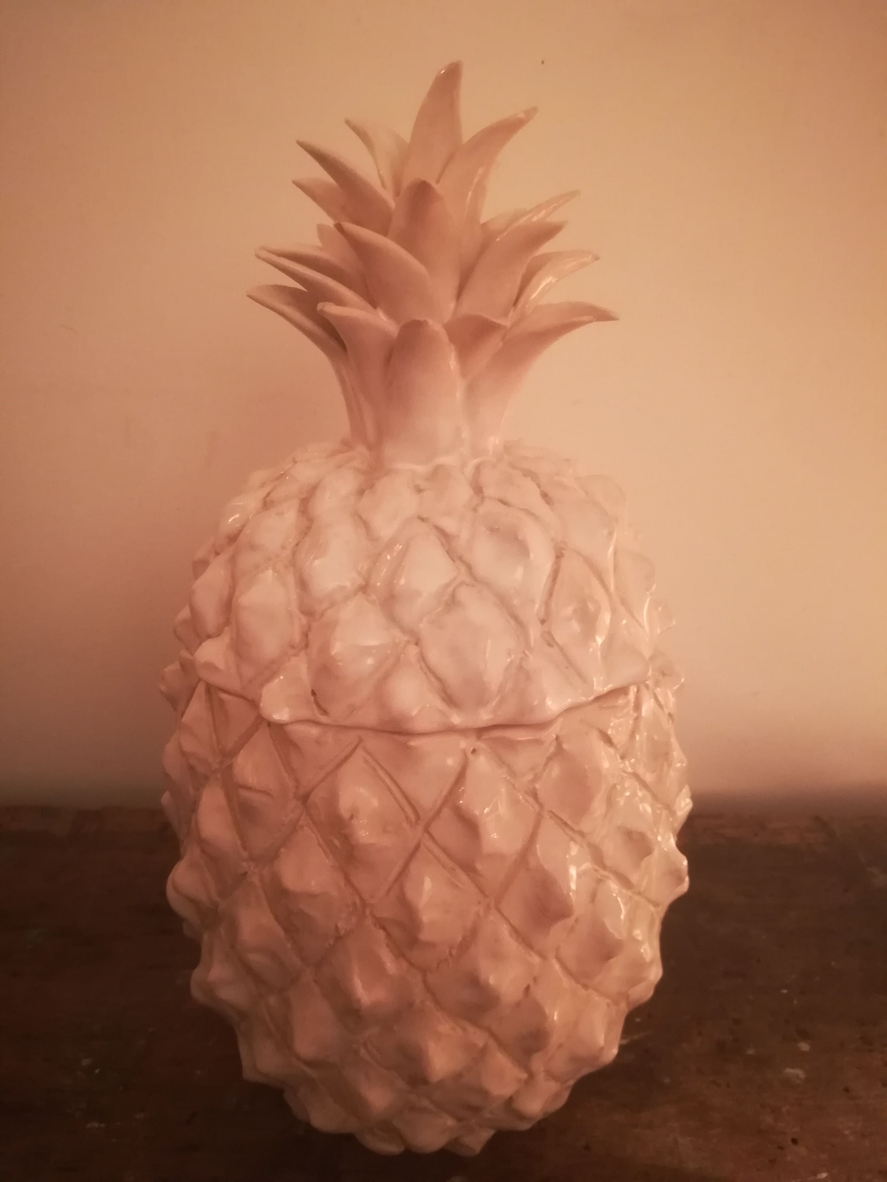 Ceramic pineapple jean Roger 1950