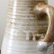 Glazed stoneware pitcher Pierre Lion Puisaye sandstone