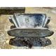 3 cast iron planters 1900: Charleville - Mézières