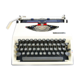 Triumph Adler Tippa white typewriter