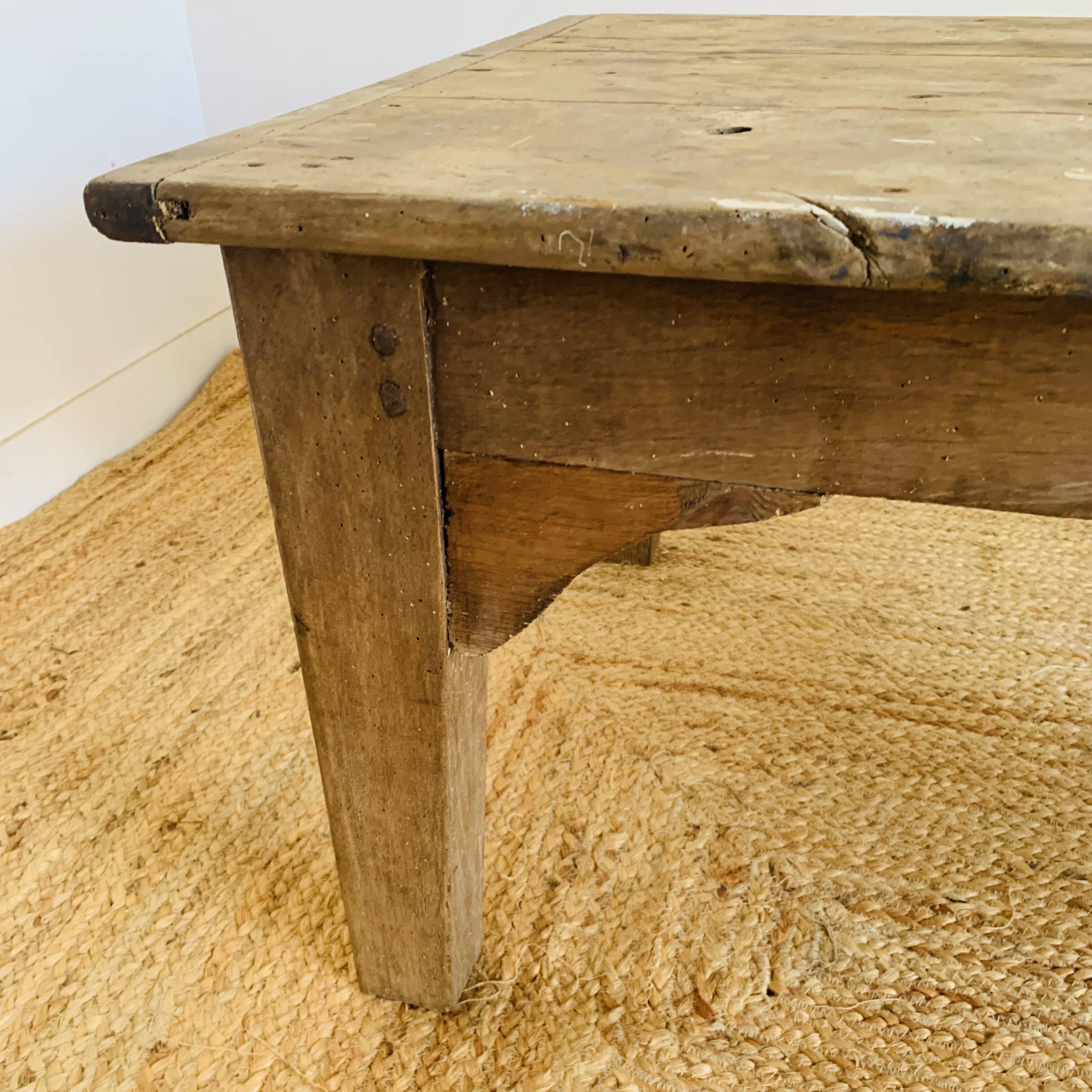 Table basse de ferme
