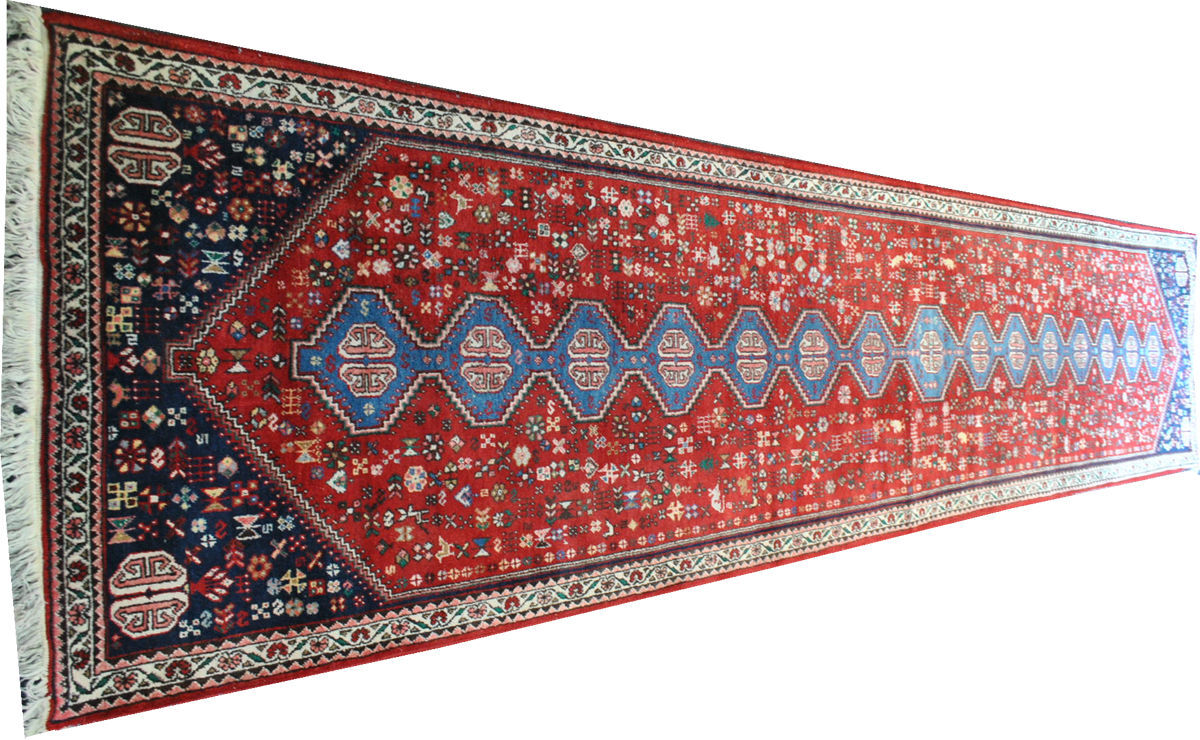 Authentic Persian hallway rug 390cm x 84cm