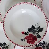 5 soup plates from St Amand Café Mars 210428