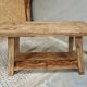 Old workbench work table bathroom furniture side table 55 x 137 cm