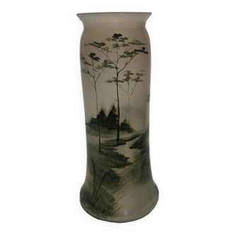 Japanese blown glass vase
