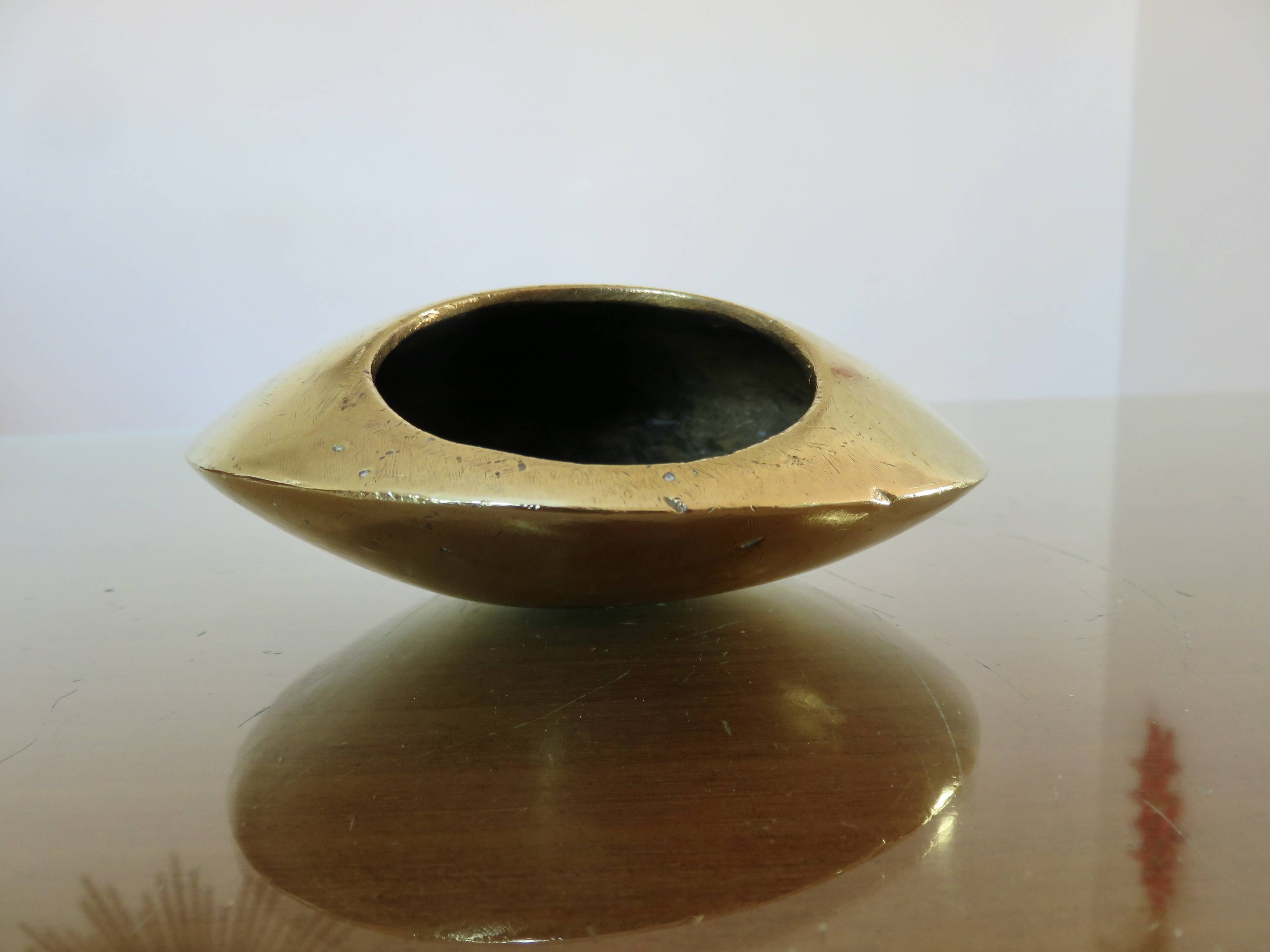 "Ashtray 'ORB' by Roger Tallon, XXL, the largest model, space age, 1970."